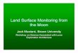 Land Surface Monitoring from the Moon