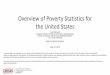 Overview of Poverty Statistics for the United States