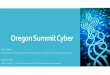 Oregon Summit Cyber