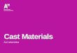 Cast Materials - Aalto
