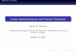 Lower semicontinuous and Convex Functions - Clemson University