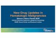 New Drug Updates in Hematologic Malignancies - JADPRO CE