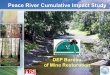 Peace River Cumulative Impact Study