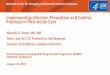 Implementing Infection Prevention and Control Practices in 