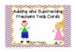 Adding and Subtracting Fractions Task Cards