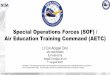 Special Operations Forces (SOF) / Air Education Training 