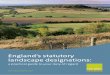 England’s statutory landscape designations