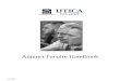 Adjunct Faculty Handbook V1-2021 - utica.edu