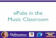 ePubs in the Music Classroom - WordPress.com