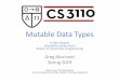 Mutable Data Types - cs.cornell.edu