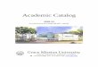 Academic Catalog - Grace Mission University