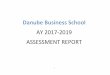 AY 2017-2019 ASSESSMENT REPORT - Donau-Uni