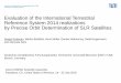 Evaluation of the International Terrestrial Reference 
