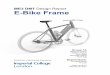 E-Bike Frame Subassembly Design