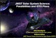 JWST Solar System Science: Possibilities and GTO Plans