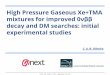 High Pressure Gaseous Xe+TMA mixtures for improved 0νββ 
