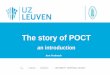 The story of POCT - UZ Leuven