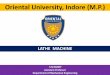Oriental University, Indore (M.P.)