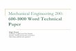 600-1000 Word Technical Paper - University of Alberta