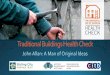 Traditional Buildings Health Check