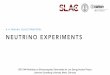 H.A.TANAKA (SLAC/STANFORD) NEUTRINO EXPERIMENTS