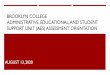 Brooklyn College Administrative, educational, and student 