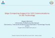 Edge Computing Support for V2X Communications on 5G …