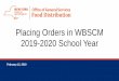 Placing Orders in WBSCM 2019-2020 School Year