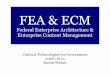 Federal Enterprise Architecture & Enterprise Content 