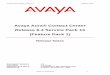 Avaya Aura® Contact Center Release 6.4 Service Pack 13 