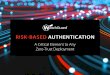 RISK-BASED AUTHENTICATION