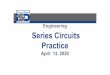 Engineering Series Circuits Practice