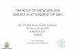 THE ROLE OF MIDWIVES AND NURSES IN ATTAINMENT OF UHC