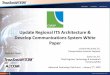 Update Regional ITS Architecture & Develop Communications 