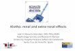 Klotho: renal and extra-renal effects