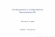 Fundamentals of Computational Neuroscience 2e