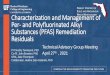 Characterization and Management of Per- and 