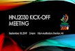 HNJ2030 Kick-Off Meeting Presentation