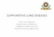 SUPPORATIVE LUNG DISEASES