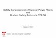 Safety Enhancement of Nuclear Power Plants and Nuclear 