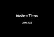 Modern Times - MIT