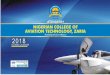 NCAT 2018 Course Calendar - Nigerian College of Aviation 