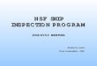 NSF INSPECTION PROGRAM