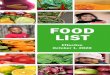 FOOD LIST - itcaonline.com