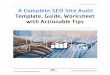 Complete SEO Site Audit A Complete SEO Site Audit Template 