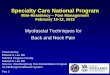 Specialty Care National Program