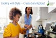 Cooking with Style — Create Safe Recipes!