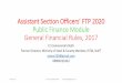 Assistant Section Officers’ FTP 2020 Public Finance Module 