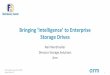 Bringing 'Intelligence' to Enterprise Storage Drives