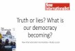 Truth or lies? - New Internationalist